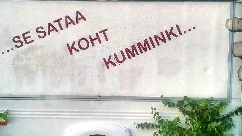 Se sataa koht kumminki