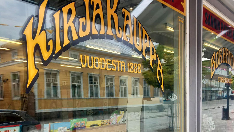 Kirjakauppa Uudessakaupungissa