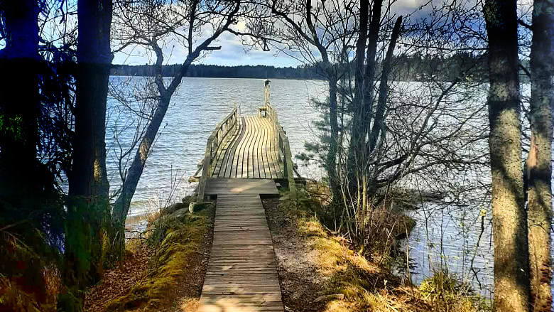 Laituri Littoistenjärvellä