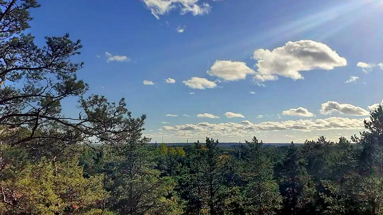 Korkealla paikalla Nunnavuorella