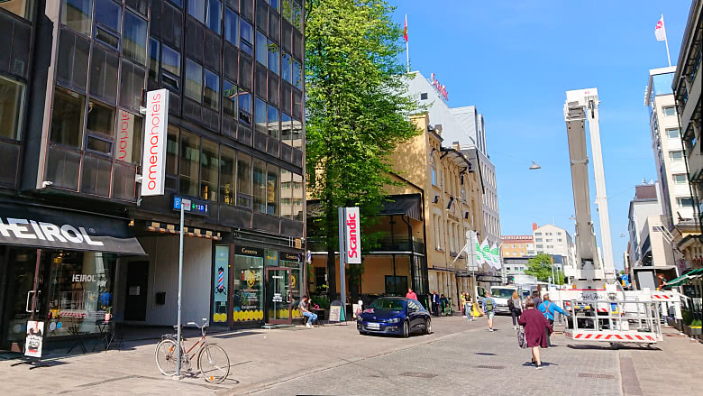 Omena-hotelli, Kauppiaskatu, Turku
