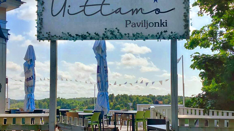 Uittamon paviljongin portti