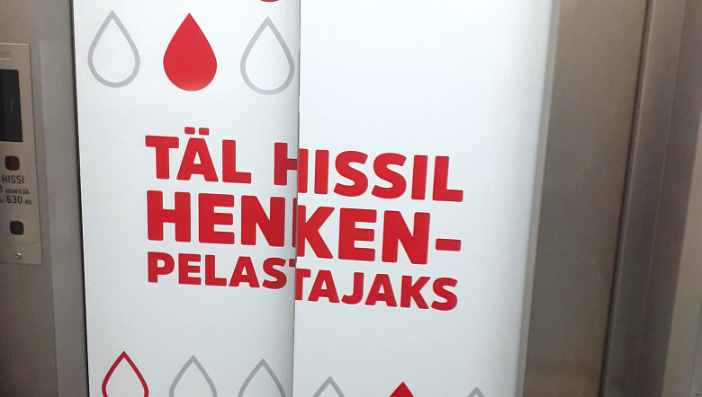 Veripalvelun hissi